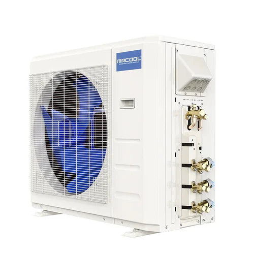 MRCOOL DIY 4th Gen Multi-Zone 2-Zone 27,000 BTU 22 SEER (12K + 12K) Ductless Mini-Split Air Conditioner and Heat Pump