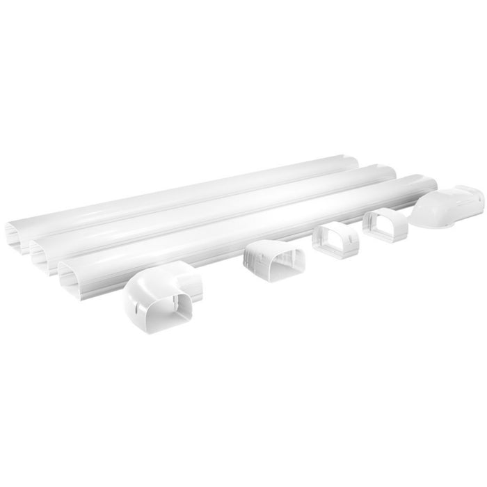 MRCOOL LineGuard 4.5" Complete Line Set Cover Kit - 12 ft